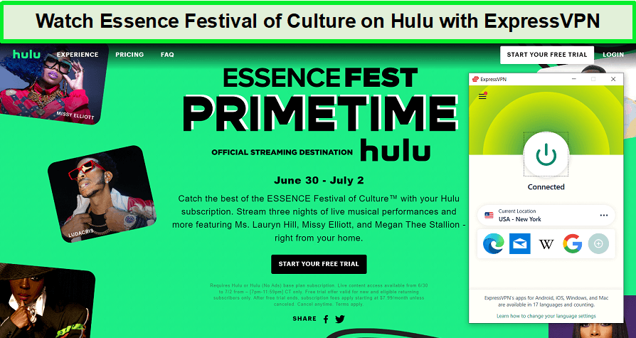Watch-Essence-Festival-of-Culture-on-Hulu-with-ExpressVPN-"in"-Spain 