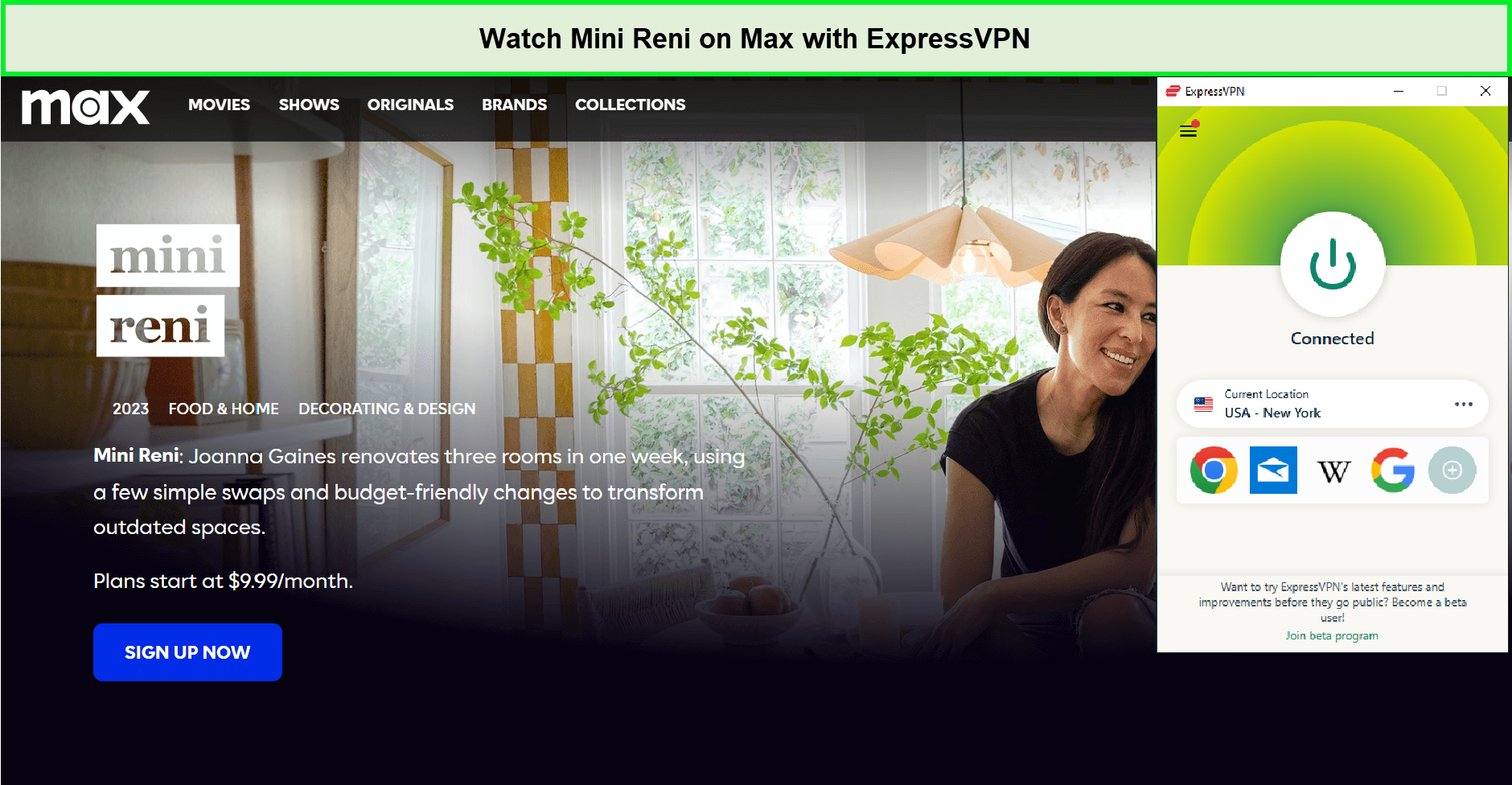 Watch-Mini-Reni-outside-USA-on-Max-with-ExpressVPN
