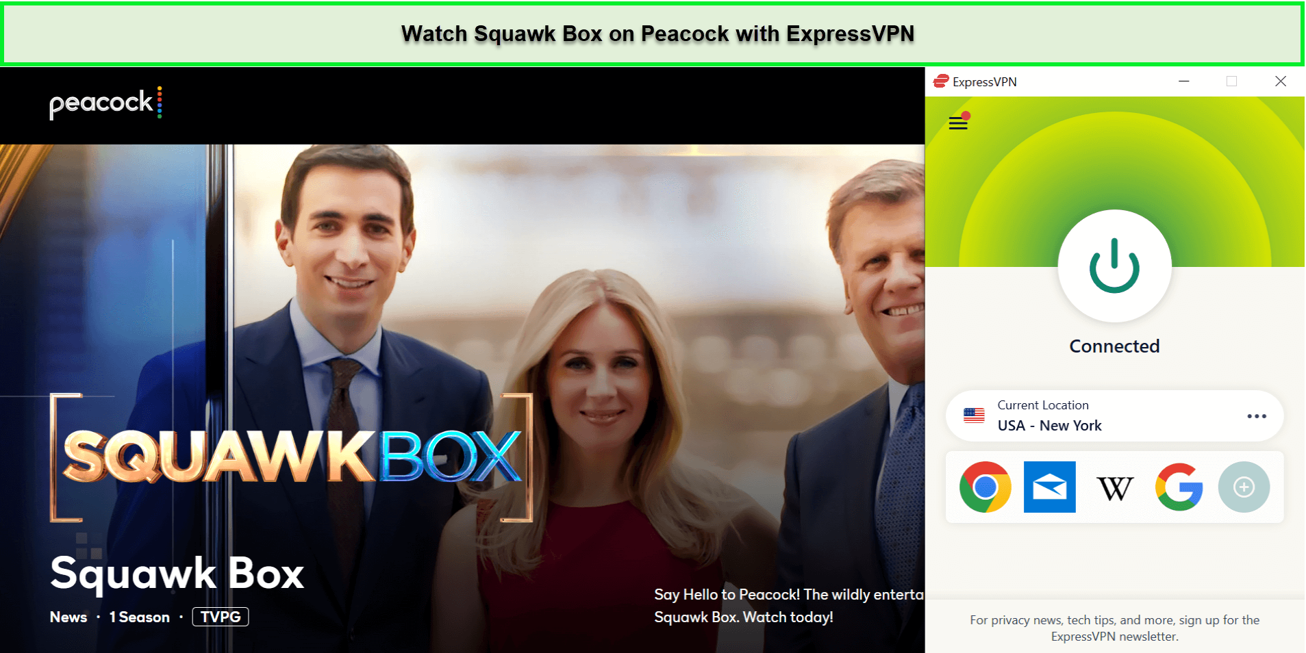 ExpressVPN-unblocks-Peacock-TV-in-Germany