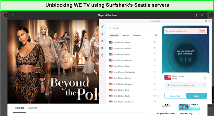 unblocking-we-tv-using-surfshark