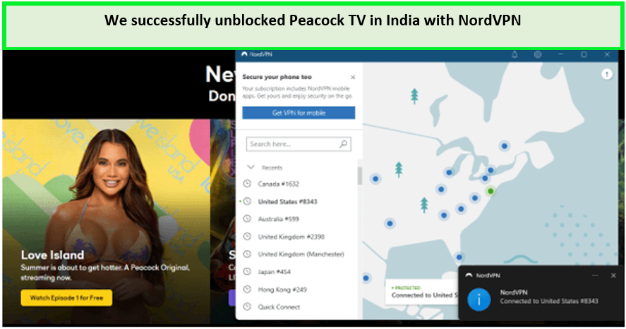 We-successfully-unblocked-Peacock-TV-in-India-with-NordVPN