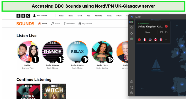 bbc-sounds-with-nordvpn-in-Spain-in-2023