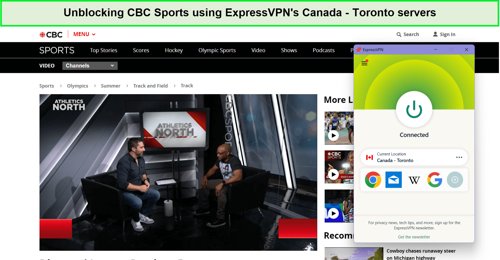 Best VPN For CBC Sports in USA [Updated 2023]