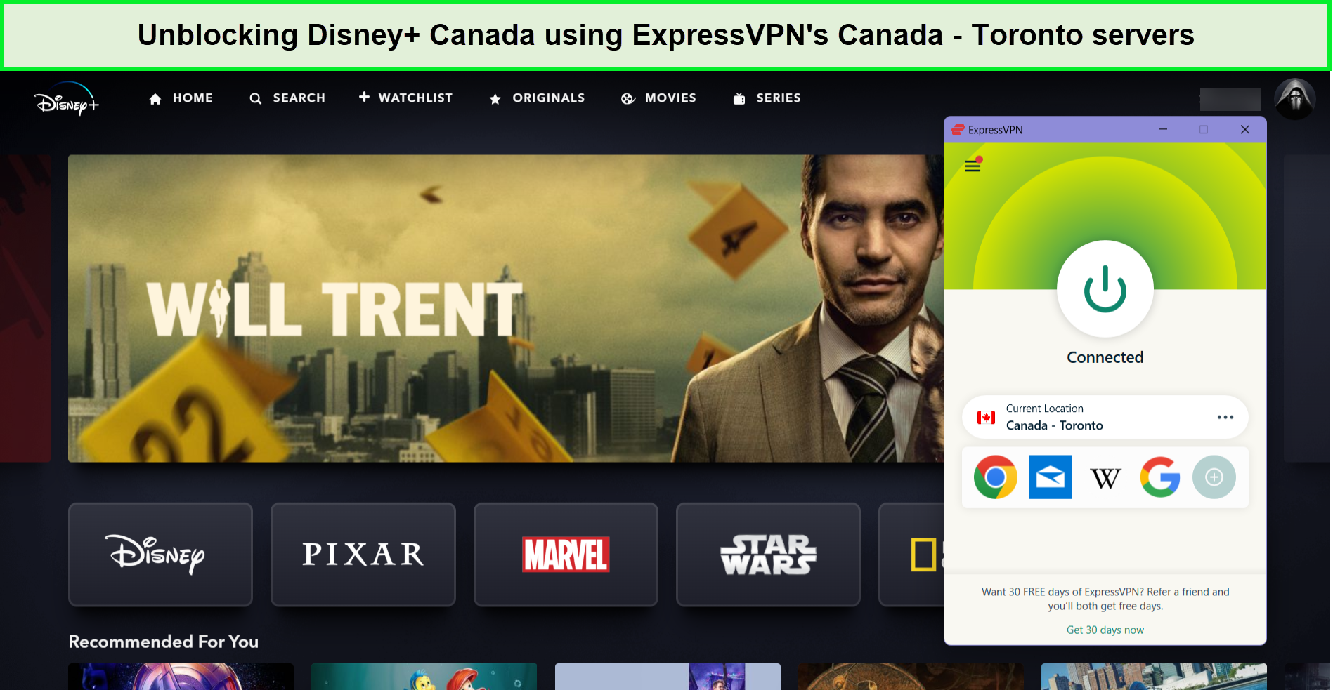 Free VPN For Disney Plus Canada Unblock Canadian Library In USA