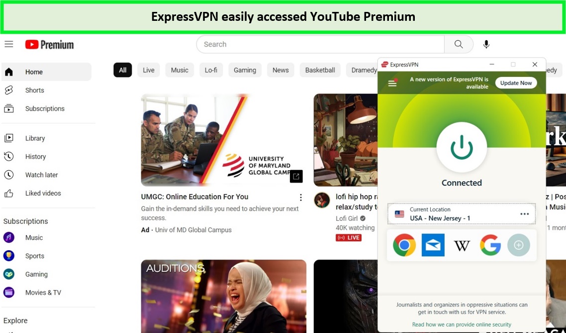 expressvpn-unblocks-youtube-premium-in-Spain