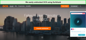 ocs-unblock-surfshark-in-Spain 