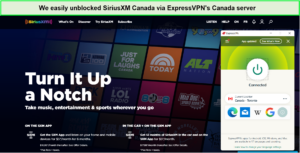 siriusxm-expressvpn-unblocking-outside-Canada