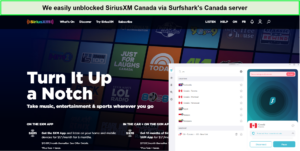 siriusxm-surfshark-unblock-outside-Canada