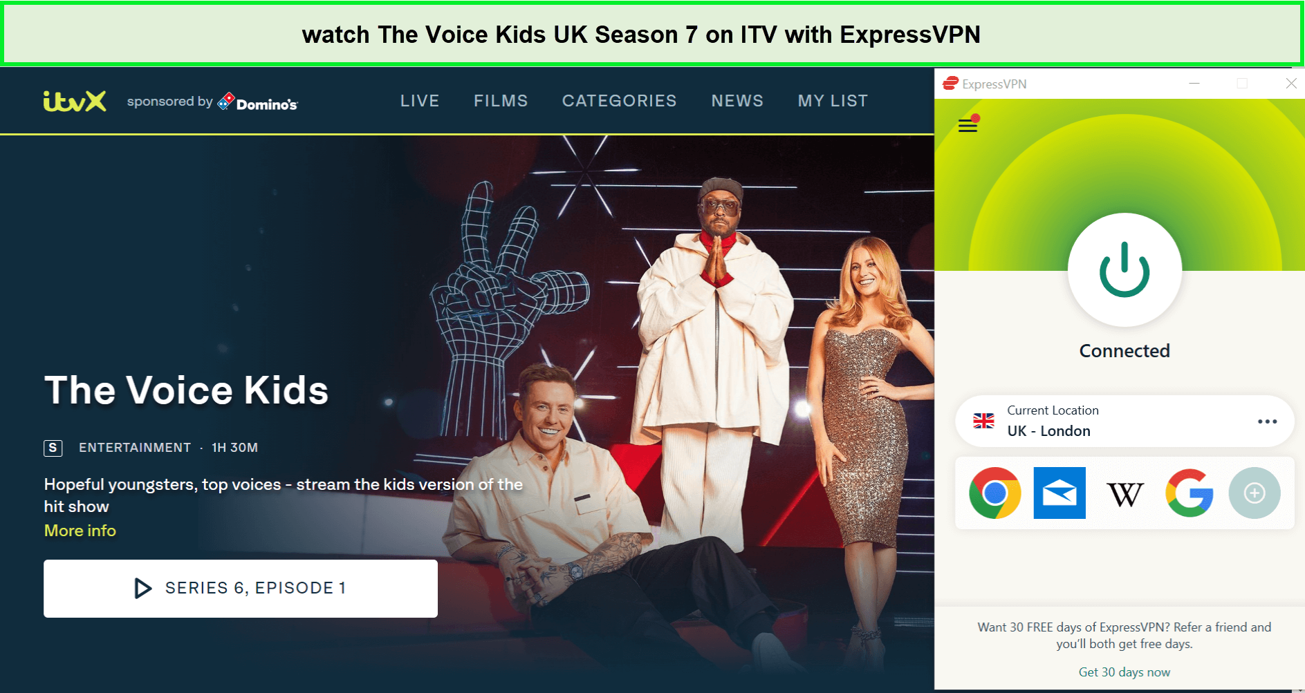 Watch-The-Voice-Kids-UK-Season-7-on-ITV-in-South Korea-with-ExpressVPN