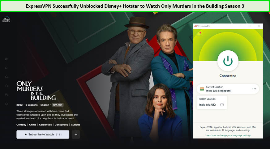 Use-ExpressVPN-to-watch-Only-Murders-in-the-Building-Season-3-outside-India-on-Hotstar
