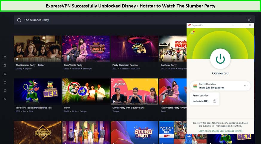 Use-ExpressVPN-to-watch-The-Slumber-Party-in-Australia-on-Hotstar