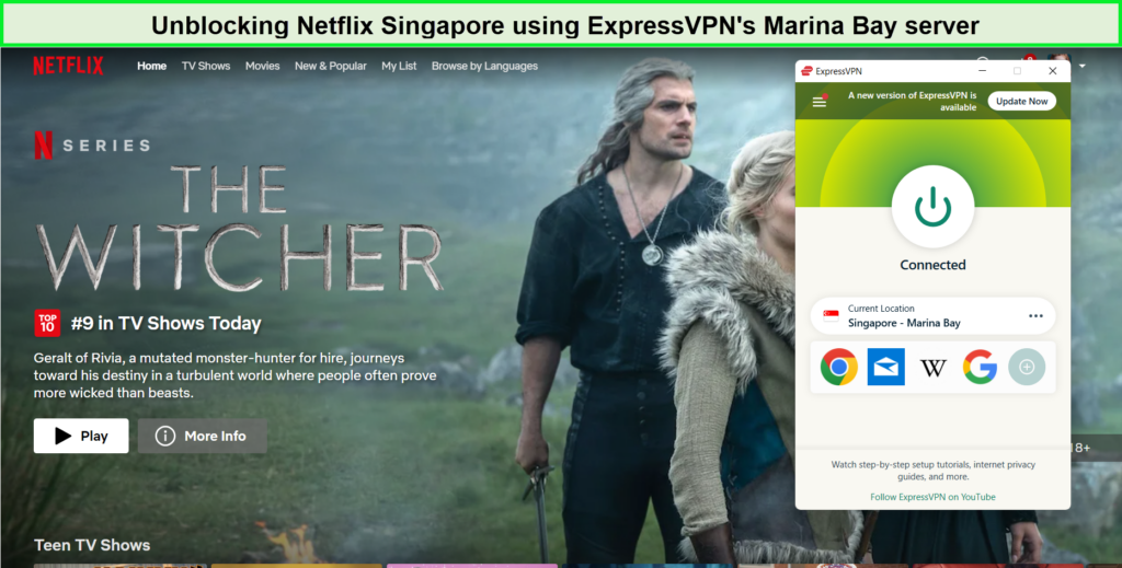 Netflix-singapore-with-expressvpn-in-Germany