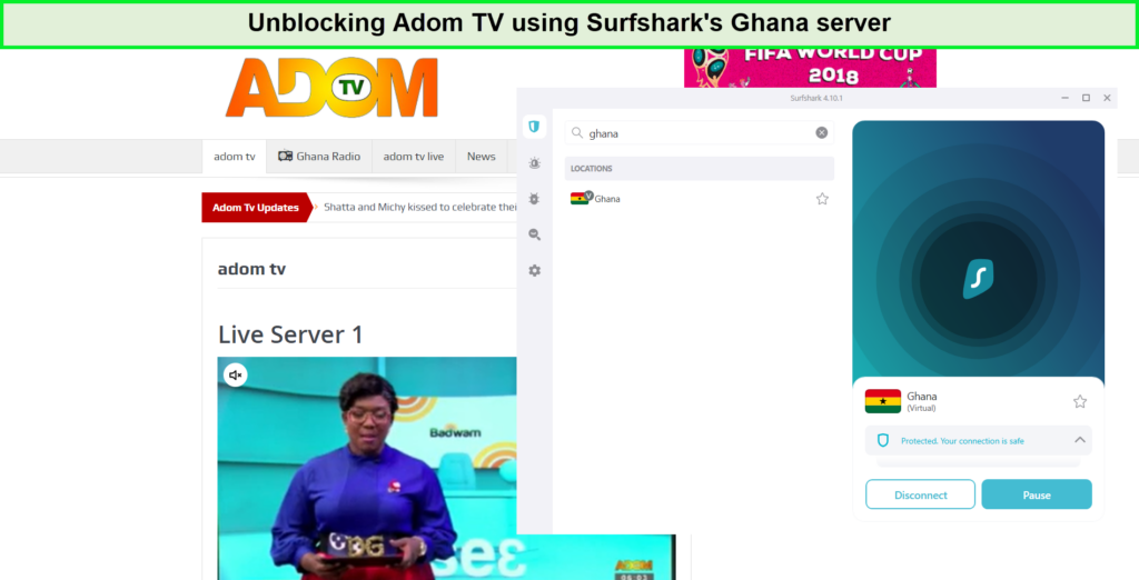 Surfshark-unblocking-Ghana-services