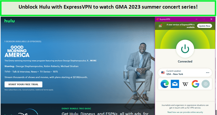 Unblock-Hulu-in-Canada-with-ExpressVPN-to-watch-GMA-2023-summer-concert-series!