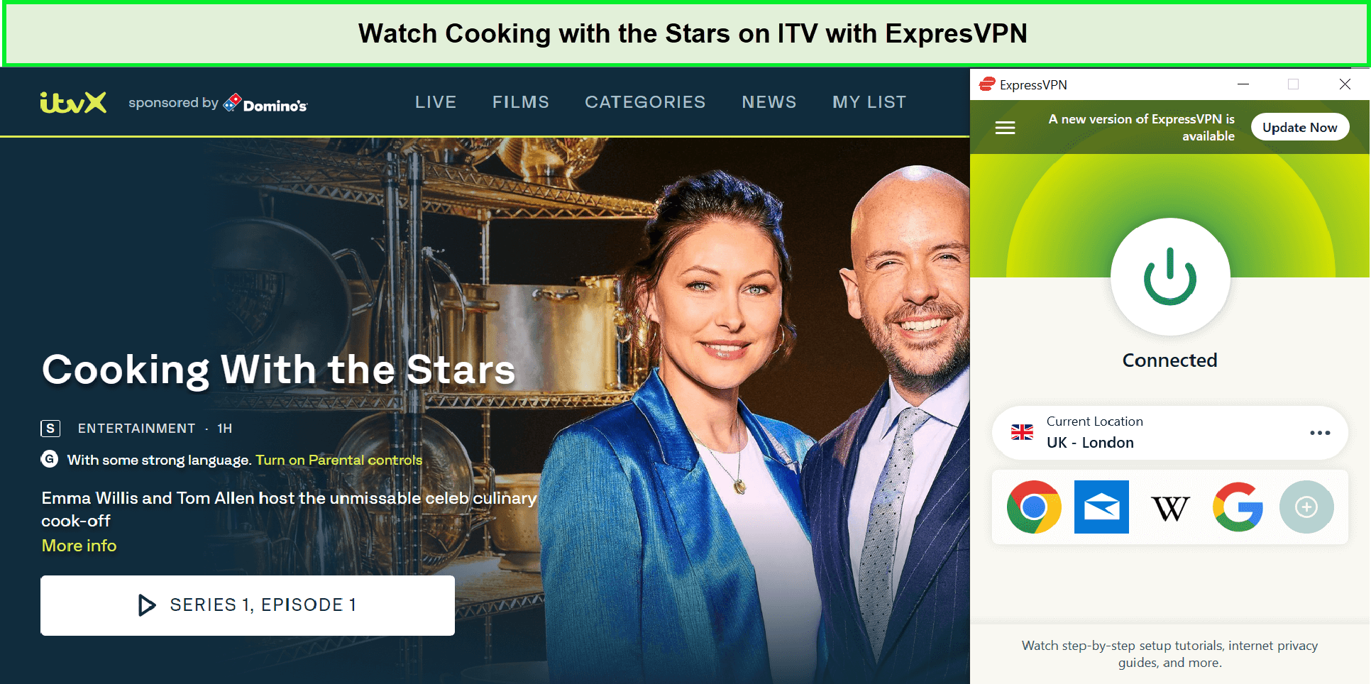 Watch-Cooking-with-the-Stars-Season-3-in-South Korea-on-ITV-with-ExpresVPN