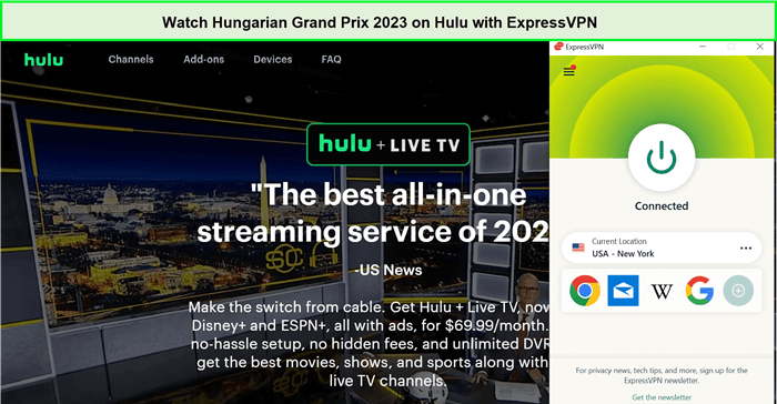 Watch-Hungarian-Grand-Prix-2023-in-South Korea-on-Hulu-with-ExpressVPN