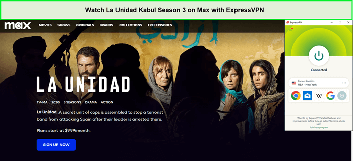 Watch-La-Unidad-Kabul-Season-3-in-Italy-on-Max-with-ExpressVPN