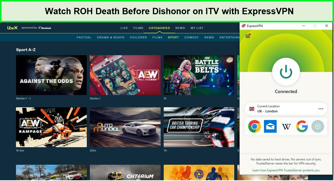 Watch-ROH-Death-Before-Dishonor-2023-outside-UK-on-ITV-with-ExpressVPN
