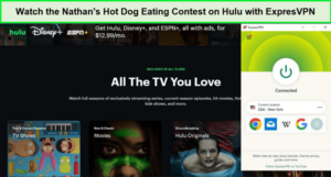 Watch-the-Nathans-Hot-Dog-Eating-Contest-in-Netherlands-on-Hulu-with-ExpressVPN