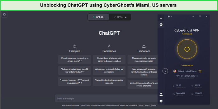  chatgpt è un programma di chatbot che utilizza l'intelligenza artificiale per comunicare con gli utenti in modo naturale e conversazionale. Utilizza il modello di linguaggio GPT (Generative Pre-trained Transformer) per generare risposte in base al contesto della conversazione e al suo addestramento su un vasto corpus di testo. Chatgpt è in grado di apprendere e migliorare continuamente le sue in - Italia sbloccato da CyberGhost 
