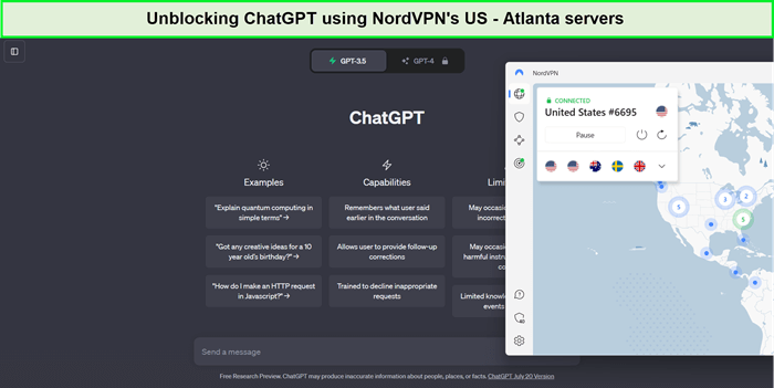 chatgpt-in-France-unblocked-by-nordvpn