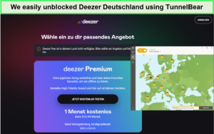 deezer-deutschland-tunnelbear-unblock-outside-Germany