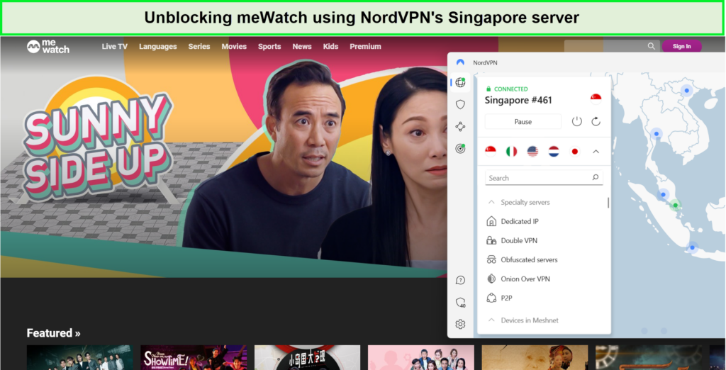 NordVPN -unblocked-meWatch-in-India