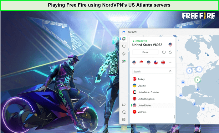 play-free-fire-in-Australia-with-nordvpn
