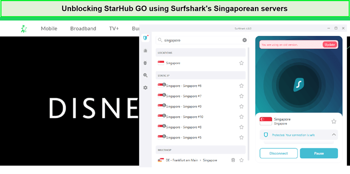 starhub-go-outside-Singapore-unblocked-by-surfshark