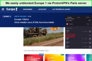 unblock-europe-1-protonvpn-in-France
