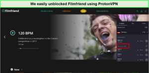  Entsperren Sie Filmfreund-ProtonVPN outside - Deutschland 