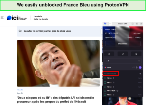 unblock-france-bleu-protonvpn-in-UAE