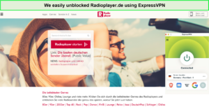 unblock-radioplayerde-expressvpn-in-Spain