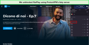 unblock-raiplay-protonvpn-in-India
