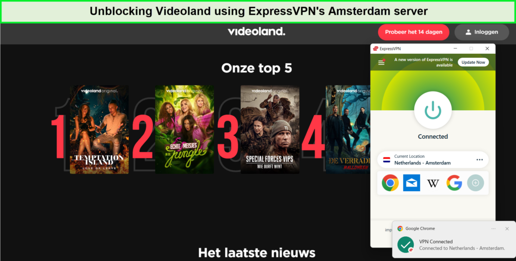 unblocking-videoland-with-expressvpn-outside-Netherlands