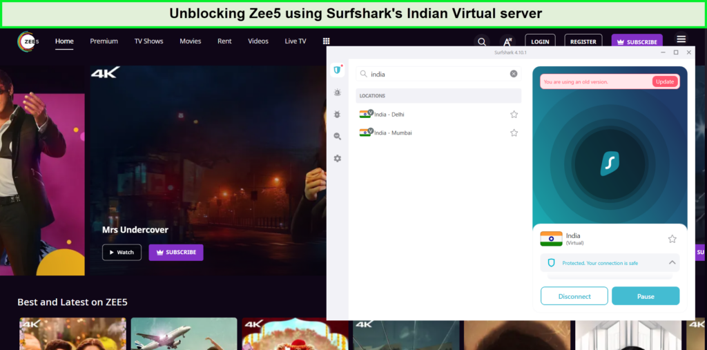 unblocking-zee5-with-surfshark-in-UK