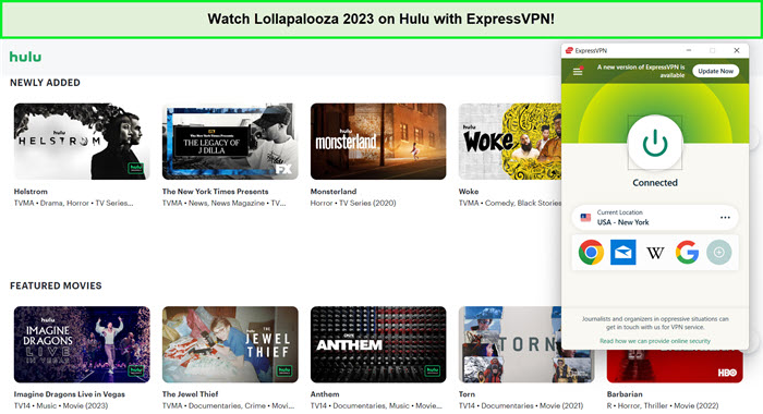 watch-lollapalooza-2023-on-hulu-with-expressvpn-in-UAE