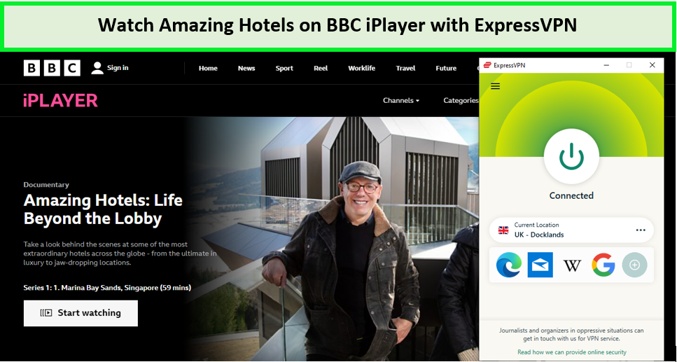  Beobachte erstaunliche Hotels. in - Deutschland Auf BBC iPlayer mit ExpressVPN 