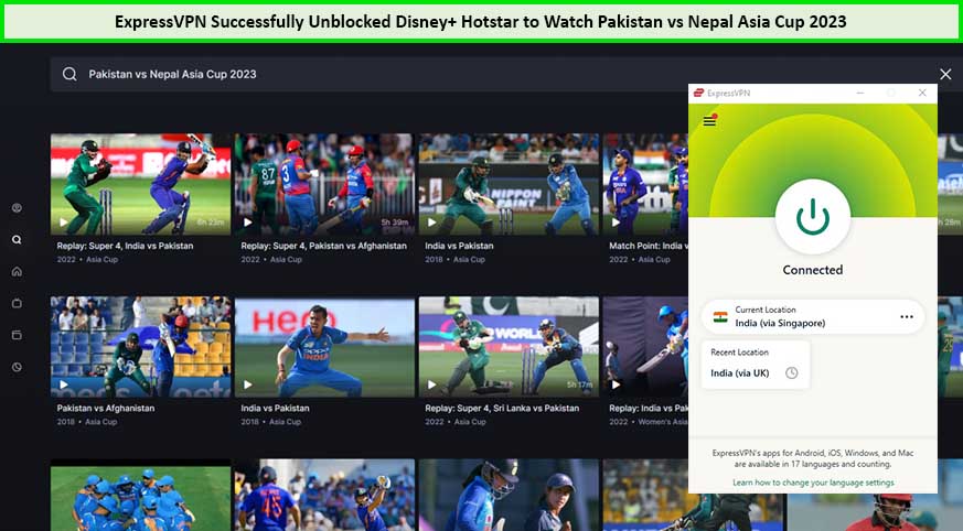 Use-ExpressVPN-to-Watch-Pakistan-vs-Nepal-Asia-Cup-2023-outside-South Korea-on-Hotstar