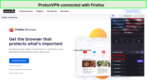 ProtonVPN-connected-with-Firefox-in-South Korea