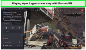Streaming-games-Apex-Legends-with-ProtonVPN-in-Australia