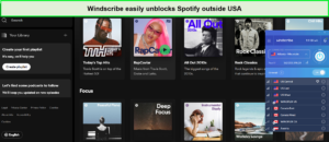 Unblocking-spotify-with-windscribe-in-Spain