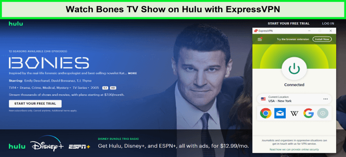 Watch-Bones-TV-Show-on-Hulu-with-ExpressVPN-in-New Zealand