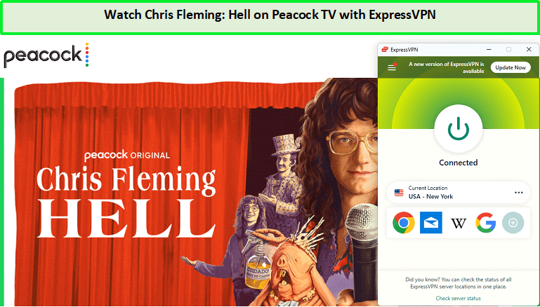 Watch-Chris-Fleming-Hell-outside-USA-on-Peacock-TV-with-ExpressVPN