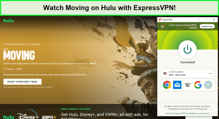 Wie man sich bewegende Bilder anschaut in Deutschland Auf Hulu