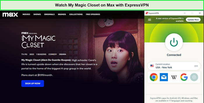 Watch-My-Magic-Closet-in-South Korea-on-Max-with-ExpressVPN