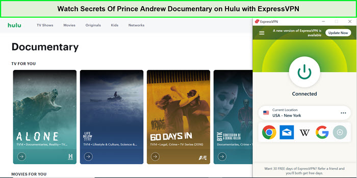 Watch-Secrets-Of-Prince-Andrew-Documentary-in-South Korea-on-Hulu-with-ExpressVPN