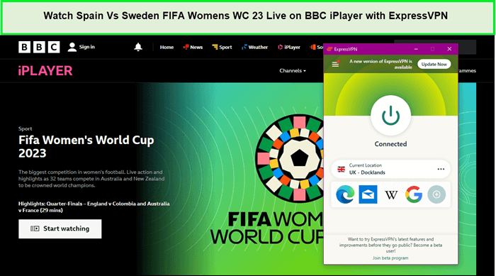 Watch-Spain-Vs-Sweden-FIFA-Womens-WC-23-Live-on-BBC-iPlayer-with-ExpressVPN-in-New Zealand