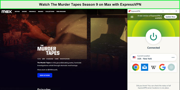  Beobachte die Mordtapes Staffel 9. in - Deutschland Auf Max mit ExpressVPN 