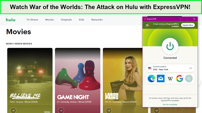  Kijk naar War of the Worlds: The Attack op Hulu met ExpressVPN in - Nederland 